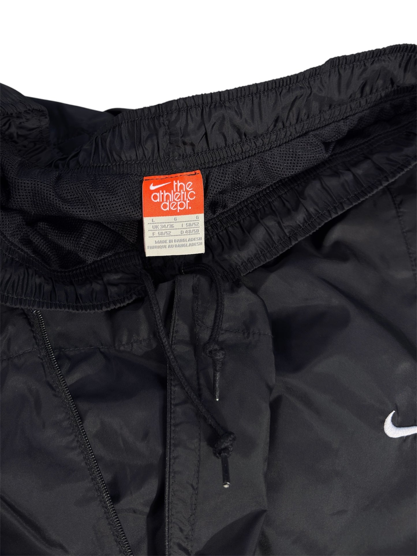 Nike Vintage Track Pants RARE 2000s Black (L)