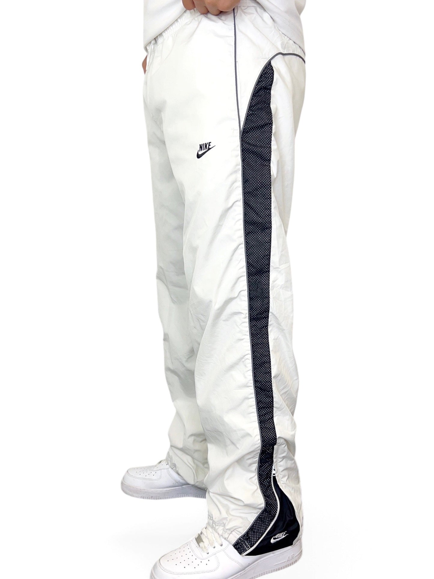 Nike Vintage Track Pants SUPER RARE 2000s White (M)