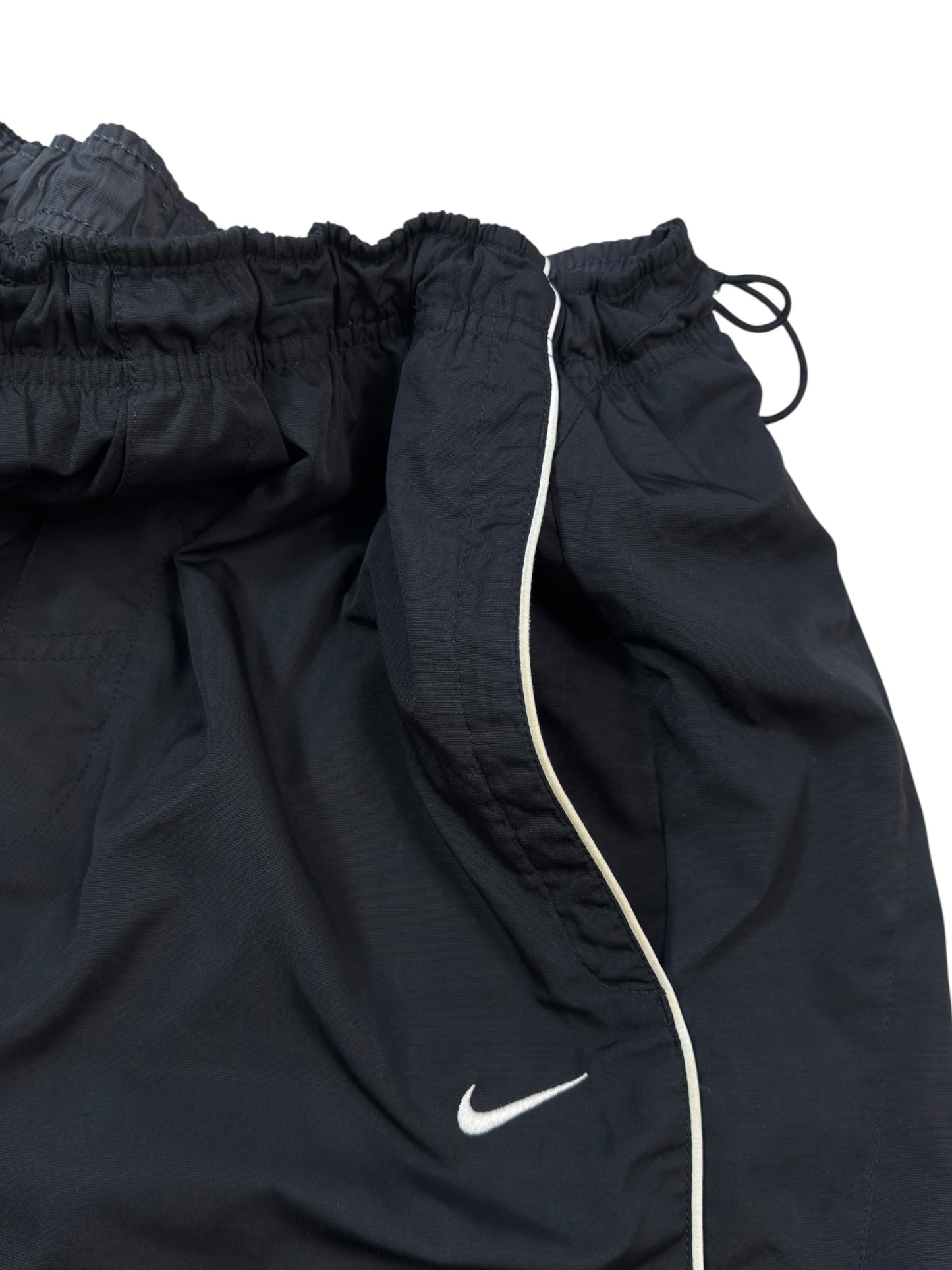 (XL) - SUPER RARE Vintage Nike Shox Track Pants Black | Y2K 2000s