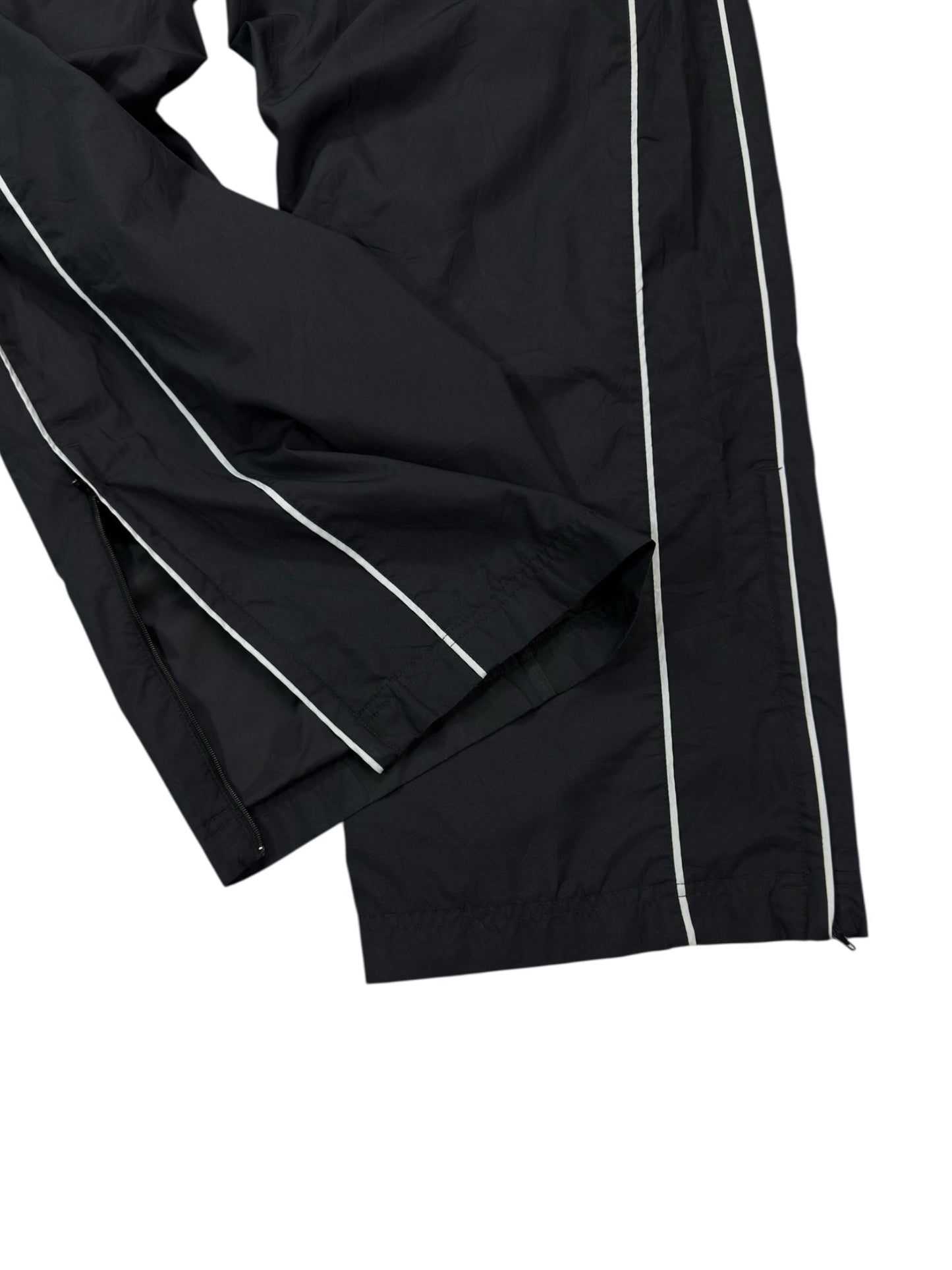 (L) - RARE Vintage Nike Track Pants Black | Y2K 2000s