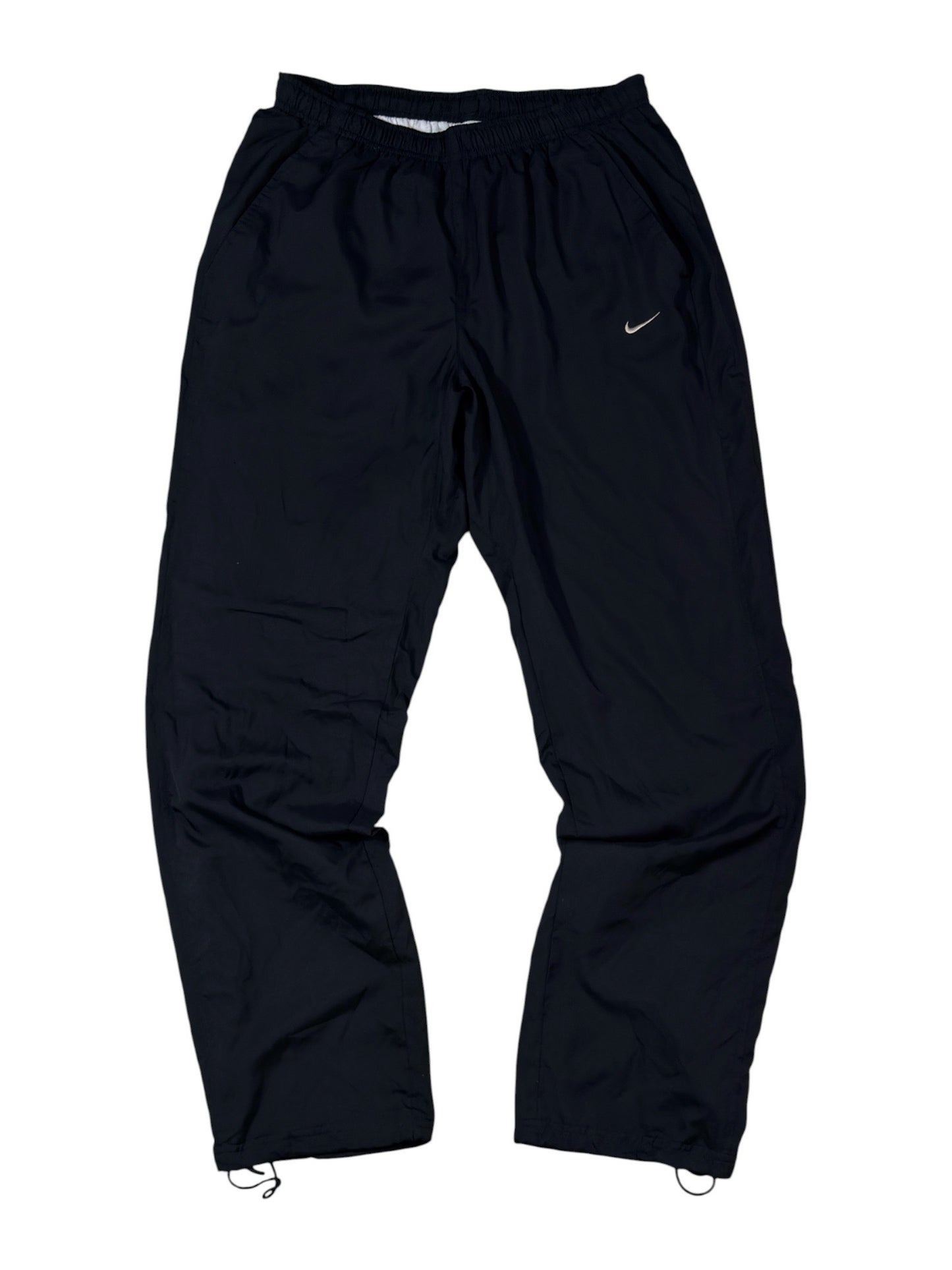 (L) - RARE Vintage Nike Track Pants Black | Y2K 2000s