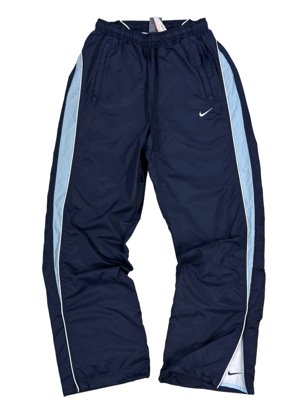 (S) - SUPER RARE Vintage Nike Track Pants Navy BNWT | Y2K 2000s