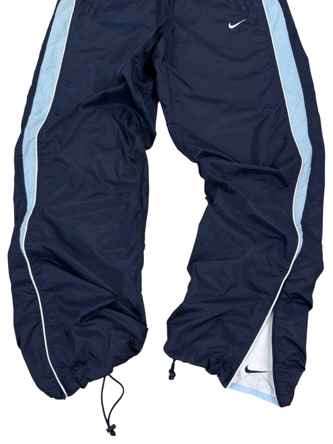 (S) - SUPER RARE Vintage Nike Track Pants Navy BNWT | Y2K 2000s