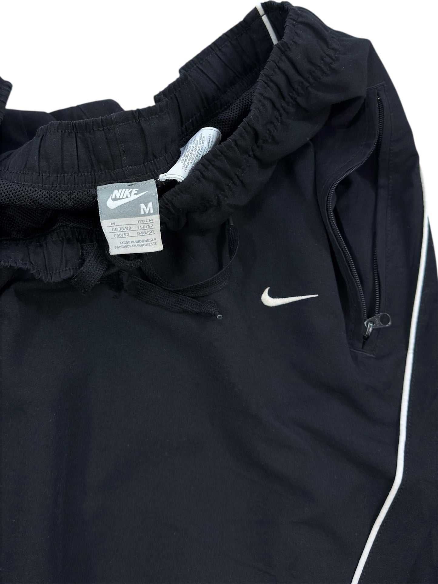 Nike Vintage Track Pants RARE 2000s Black (M)