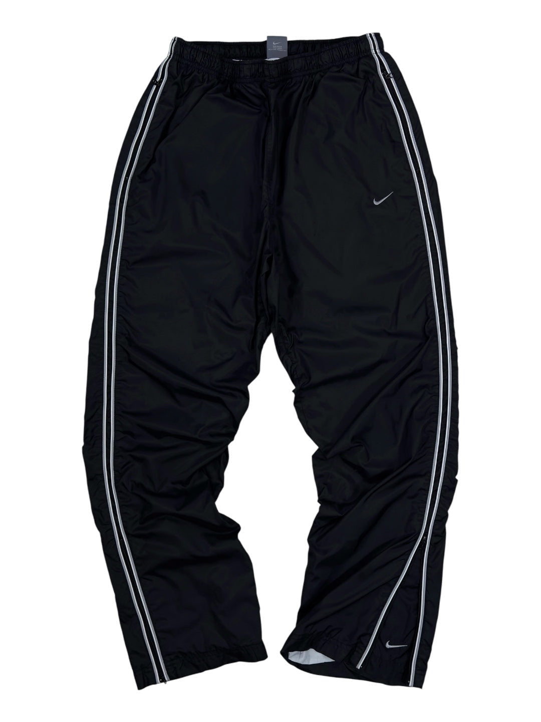 (S) - SUPER RARE Vintage Nike Track Pants Black | Y2K 2000s