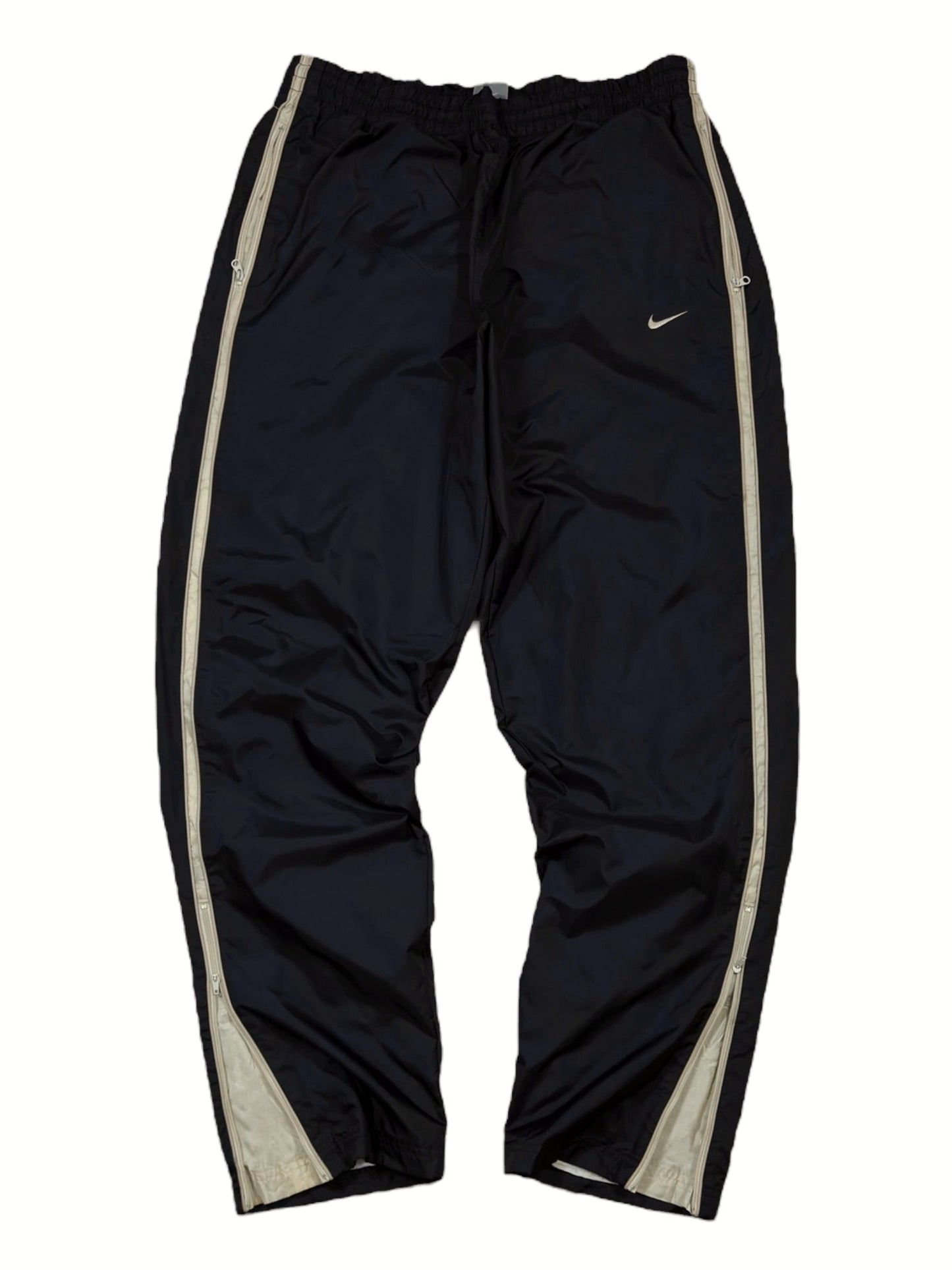 (S) - SUPER RARE Vintage Nike Track Pants Black | Y2K 2000s