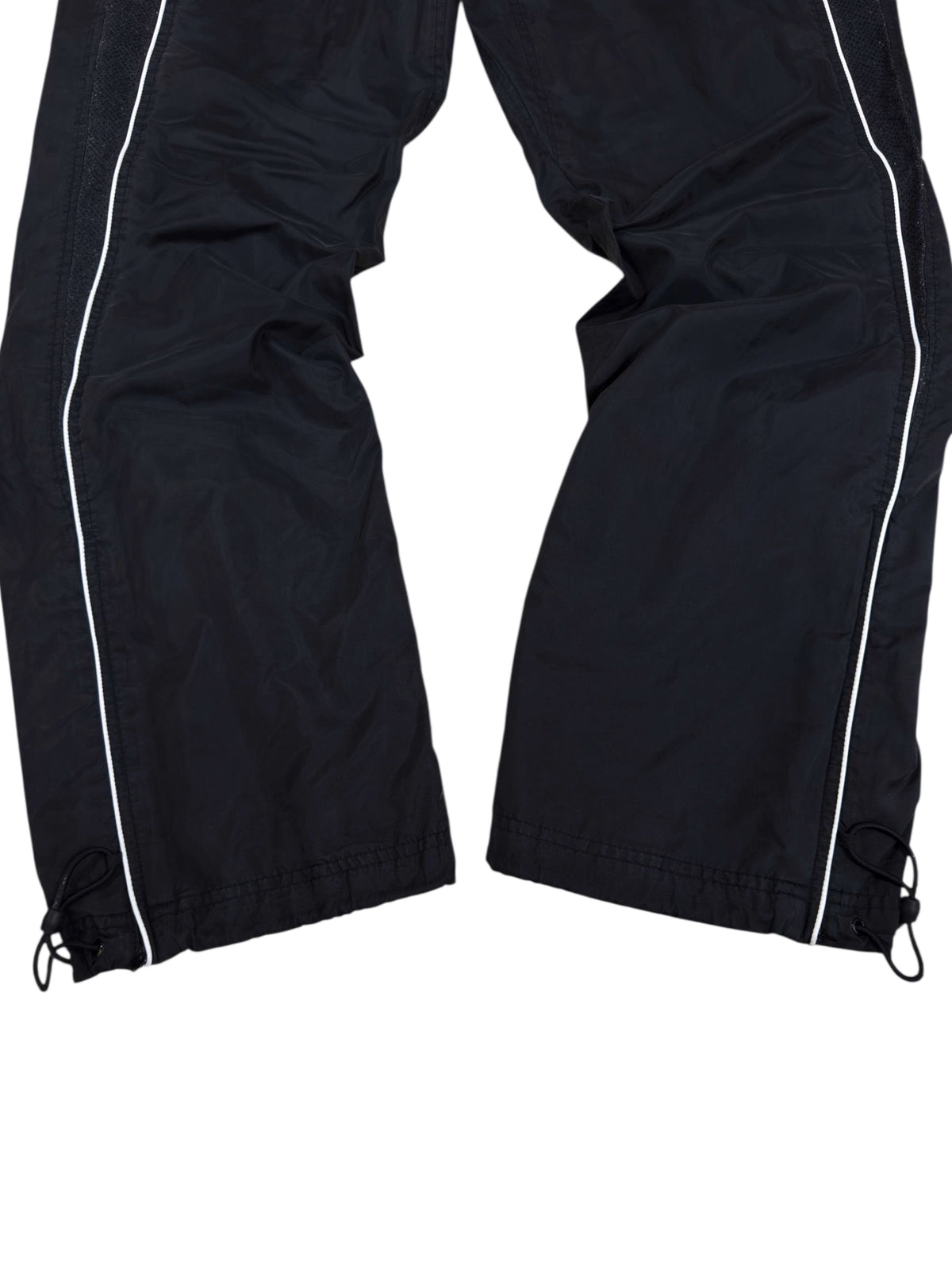 (L) - SUPER RARE Vintage Nike Track Pants Black | Y2K 2000s