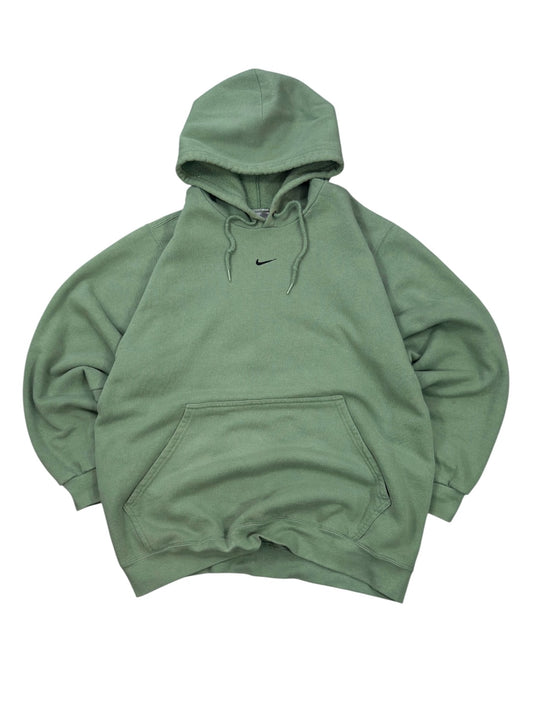 Nike Vintage Hoodie Centre Swoosh SUPER RARE 2000s (M)