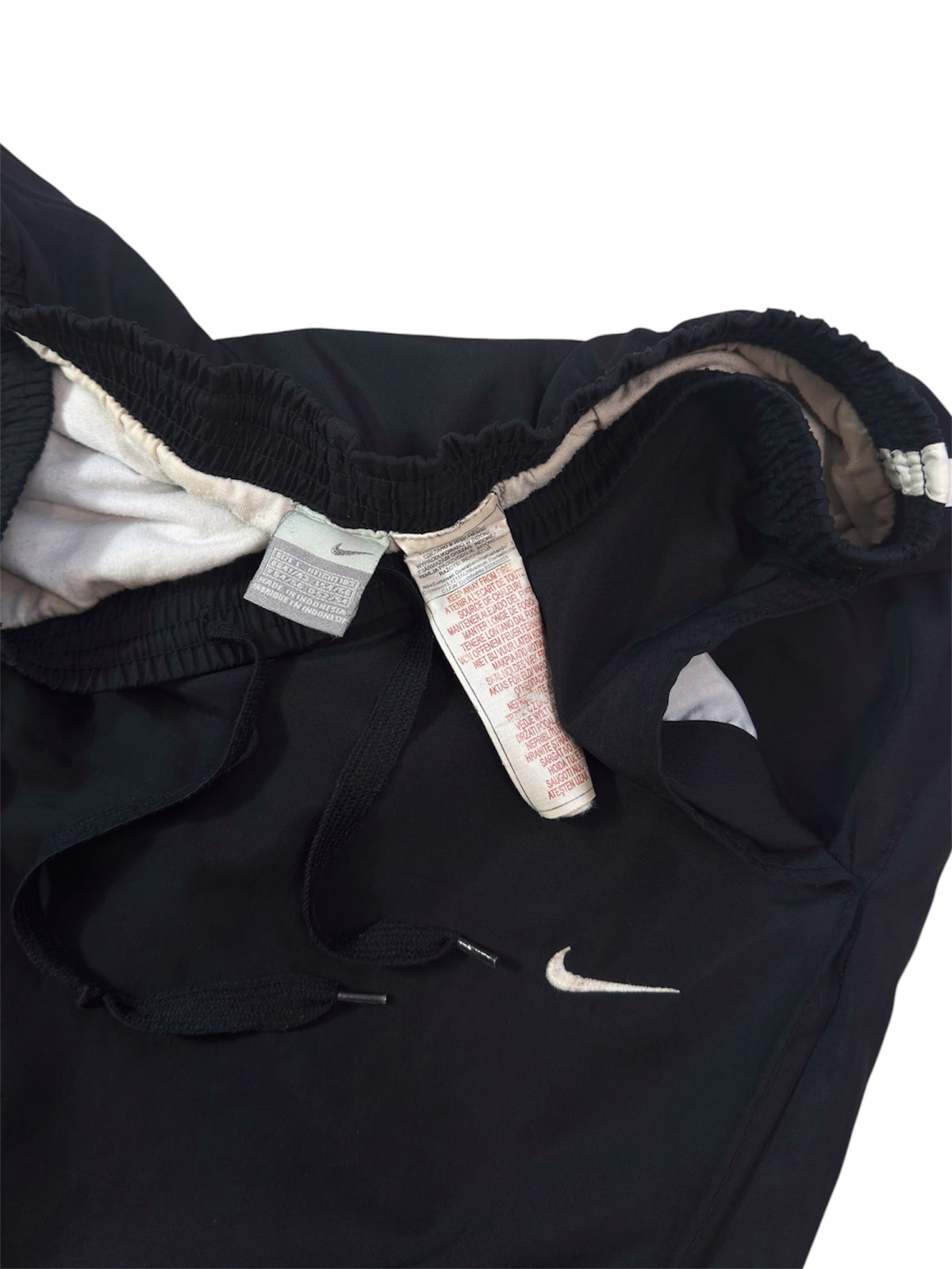 (L) - RARE Vintage Nike Track Pants Black | Y2K 2000s