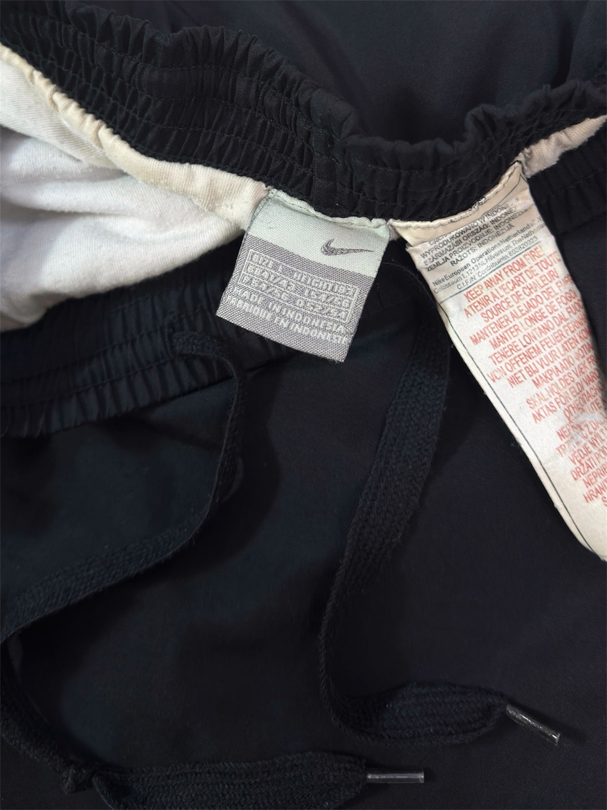 (L) - RARE Vintage Nike Track Pants Black | Y2K 2000s