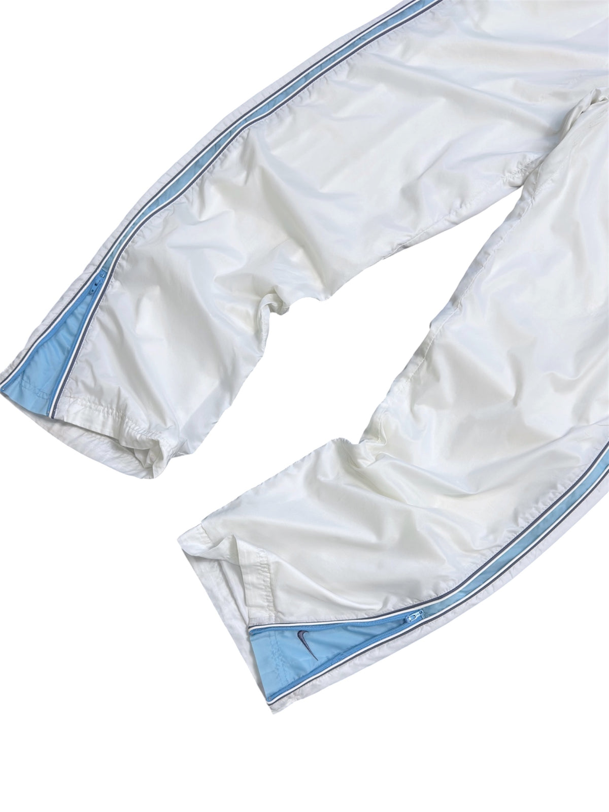 (S) - SUPER RARE Vintage Nike Track Pants White | Y2K 2000s