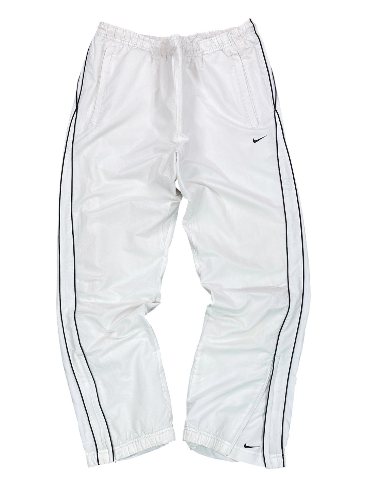 Nike Vintage Track Pants SUPER RARE 2000s White (L)