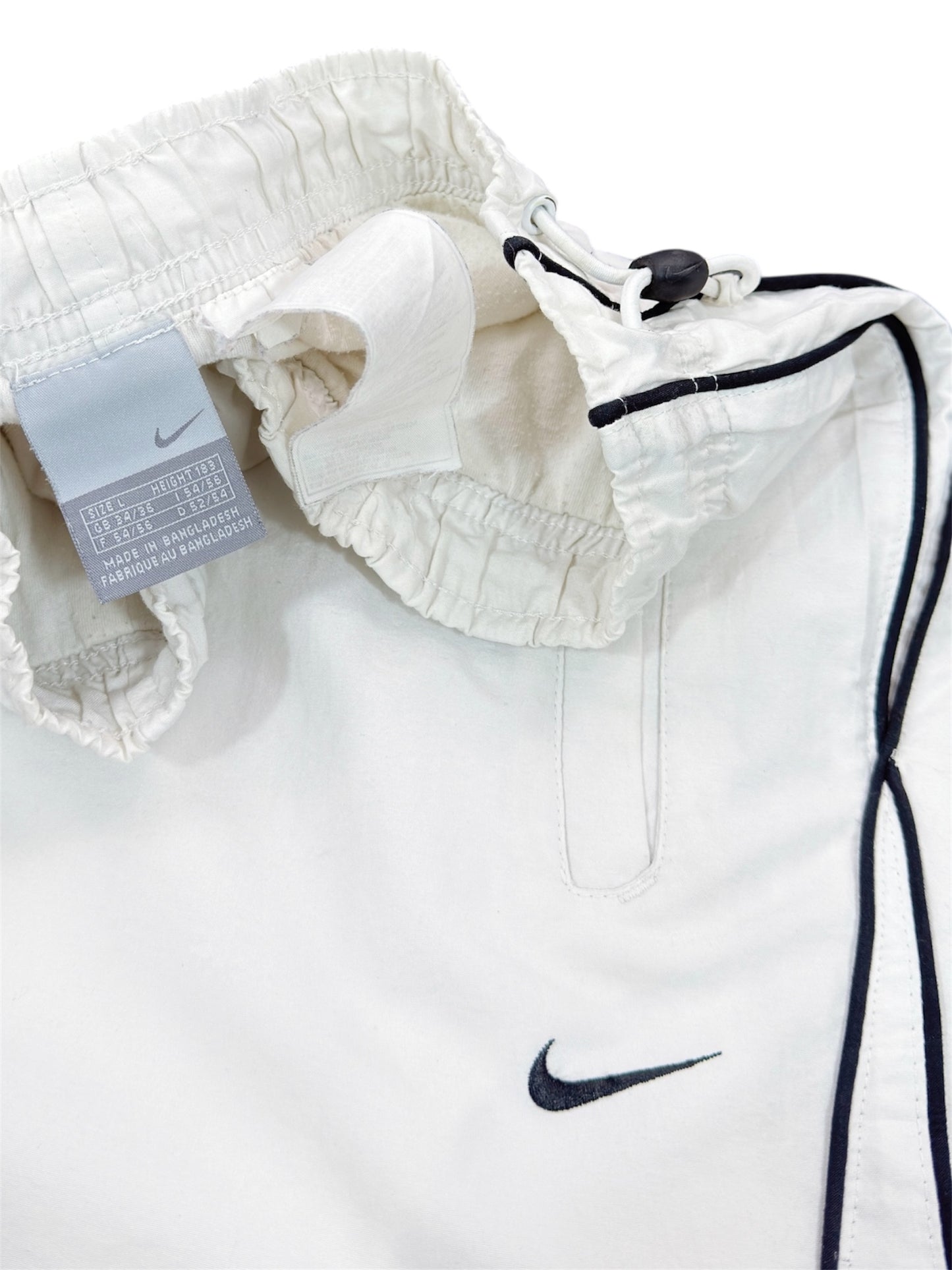 Nike Vintage Track Pants SUPER RARE 2000s White (L)