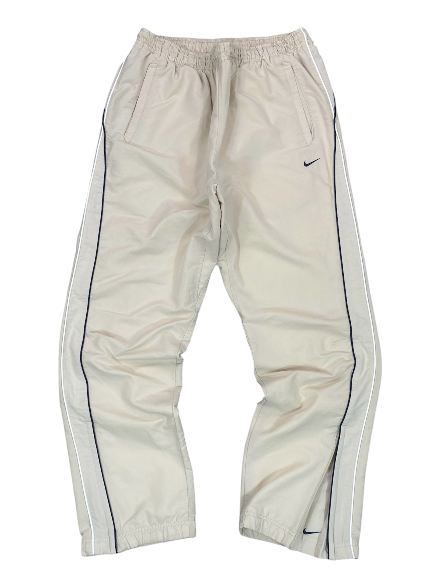 Nike Vintage Track Pants SUPER RARE 2000s Cream (M)