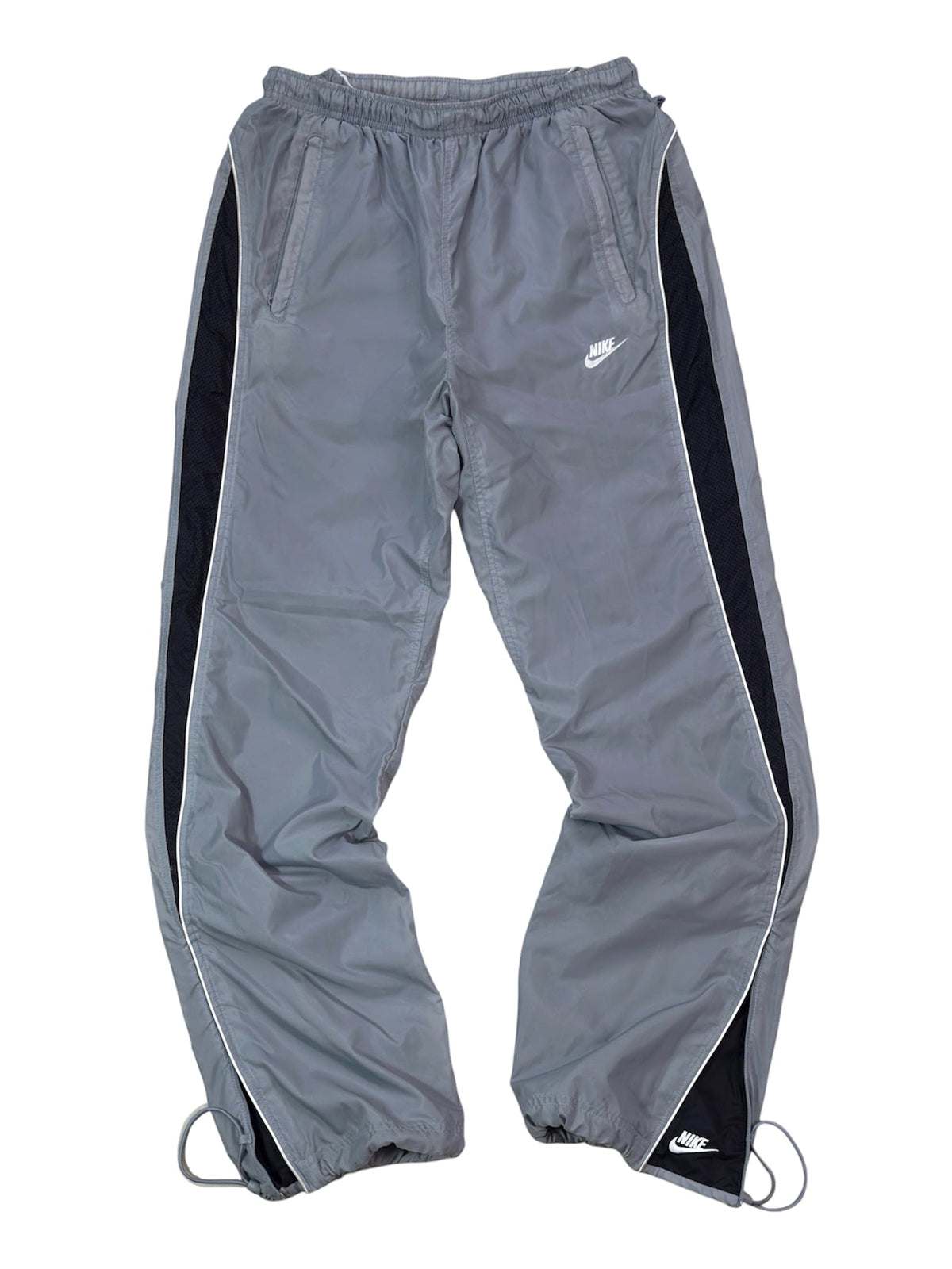 (XL) - SUPER RARE Vintage Nike Track Pants Grey | Y2K 2000s
