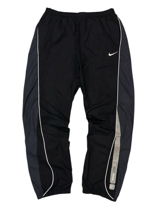 (L) - SUPER RARE Vintage Nike Air Max Track Pants Black | Y2K 2000s