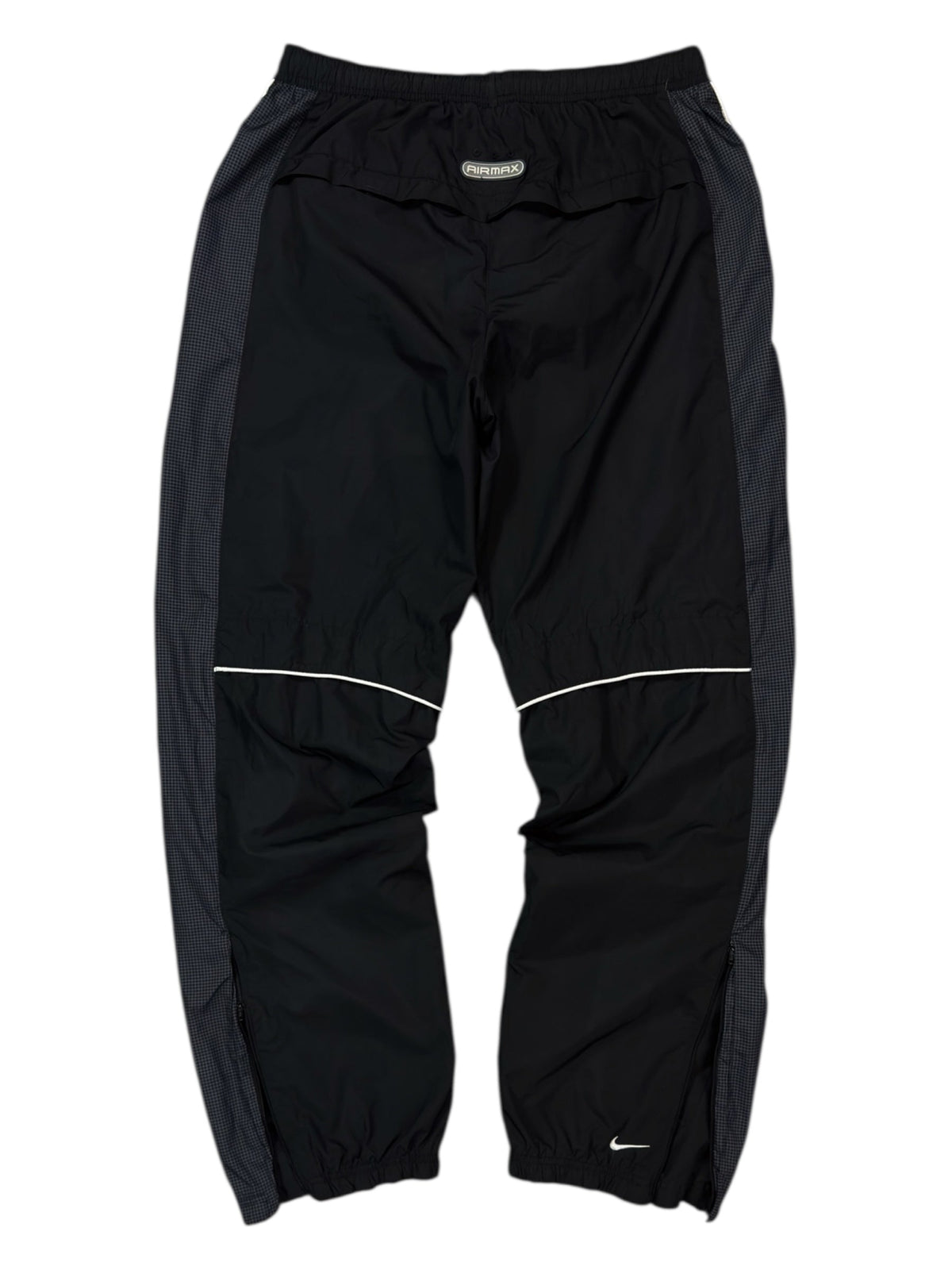 (L) - SUPER RARE Vintage Nike Air Max Track Pants Black | Y2K 2000s