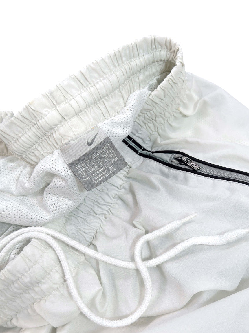 (XL) - SUPER RARE Vintage Nike Track Pants White | Y2K 2000s