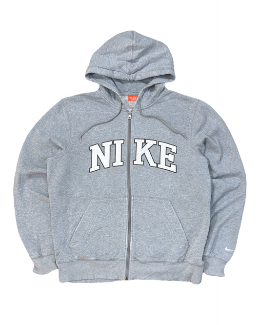 Nike Vintage Zip Hoodie Spellout RARE 2000s (M)