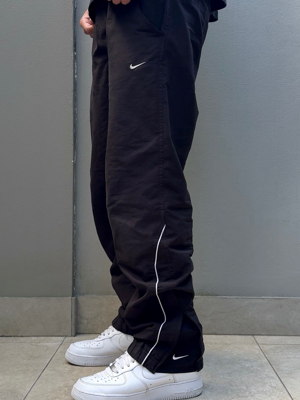 Nike Vintage Track Pants SUPER RARE 2000s Black (M)