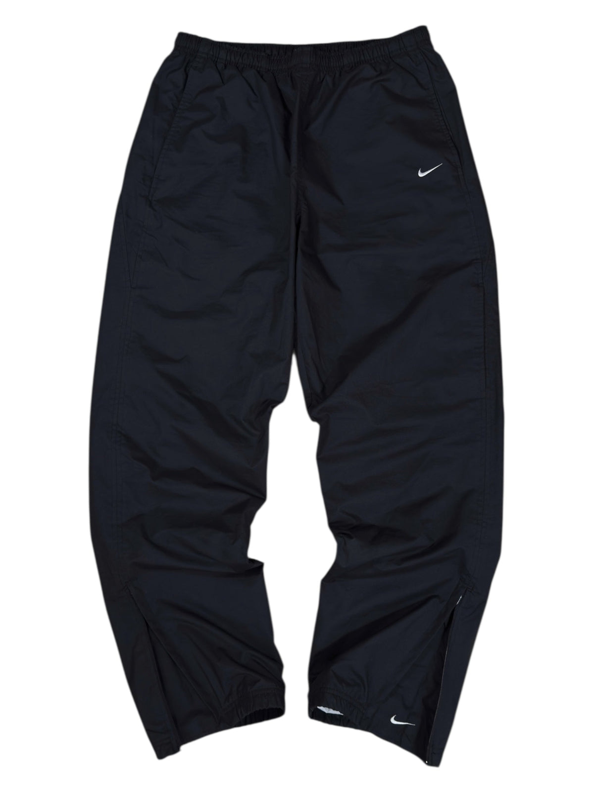 SUPER RARE Vintage Nike Track Pants Black | Y2K 2000s (M)