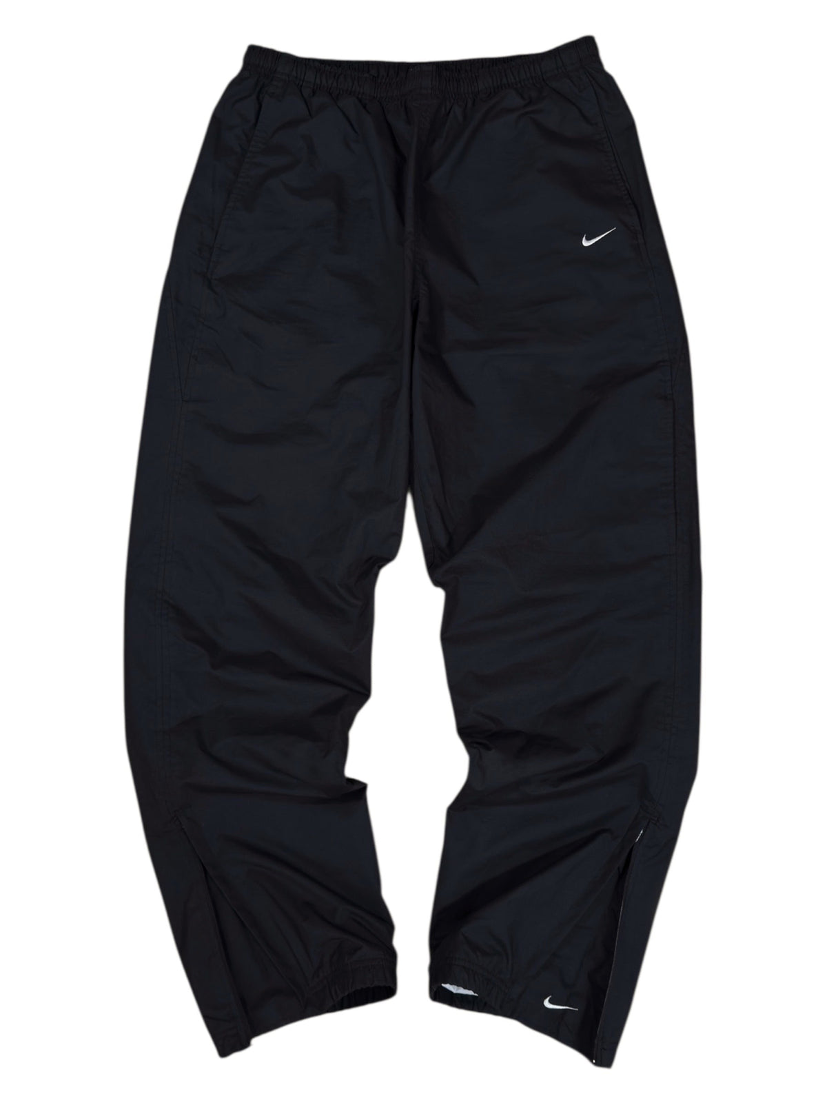 SUPER RARE Vintage Nike Track Pants Black | Y2K 2000s (L)